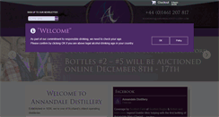 Desktop Screenshot of annandaledistillery.com